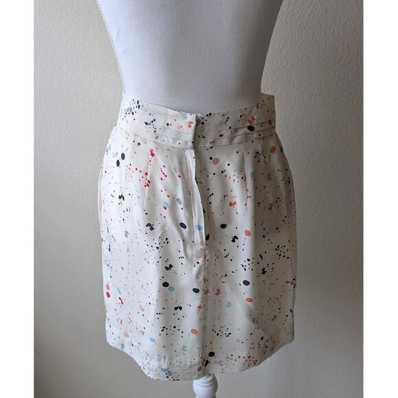 Greylin 100% silk mini skirt - Size M - Picture 3 of 11